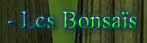 - Les Bonsa�s