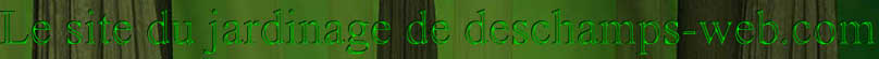 Le site du jardinage de deschamps-web.com